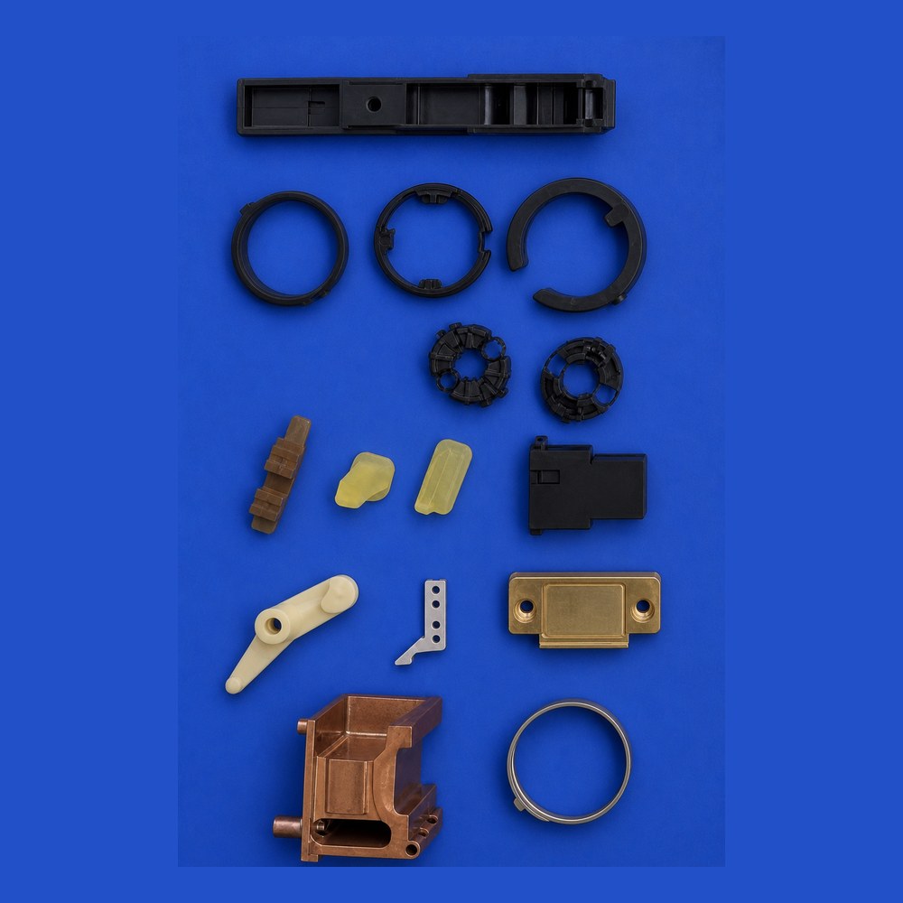Mixed non-standard mechanical parts