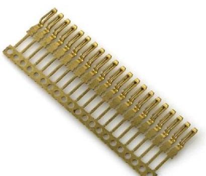 Fine pitch stamped strip