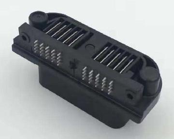 High density molded connector